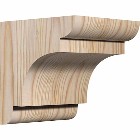 Ekena Millwork New Brighton Smooth Corbel, Douglas Fir, 5 1/2"W x 6"D x 6"H COR06X06X06NEB00SDF